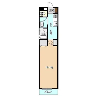 マンションK3【8階】の間取り