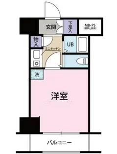 神奈川県横浜市南区浦舟町1【マンション】の間取り