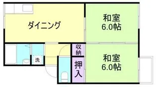 プレジール塩屋【2階】の間取り