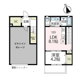 神奈川県横浜市旭区今宿東町【アパート】の間取り