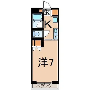 ドルチェヴィータ【1階】の間取り