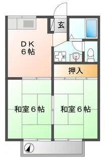 アメニティーM【2階】の間取り