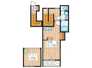Felice黒松【2階】の間取り