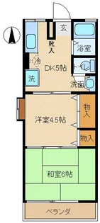 ハイツ ラフィーヌ【2階】の間取り