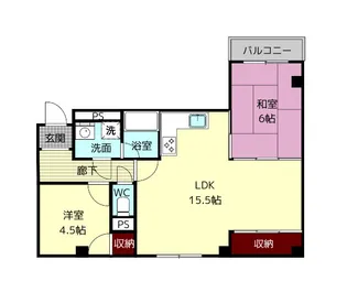 アーバン・アネックス【3階】の間取り