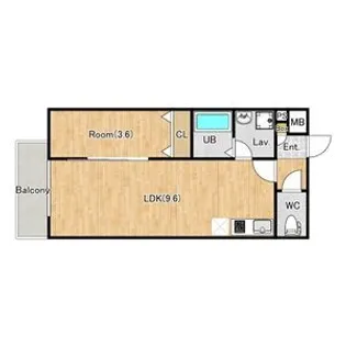 ジーメゾン川越南大塚グランディール【1階】の間取り