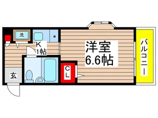 ジョイフル谷津【2階】の間取り