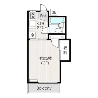 リバーサイド87【2階】の間取り