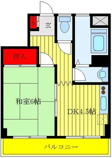 シャングリラ【4階】の間取り