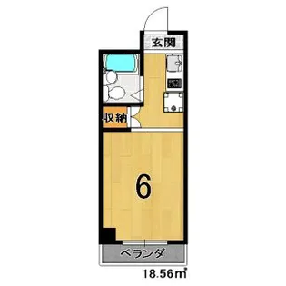シャトーニシムラ【3階】の間取り