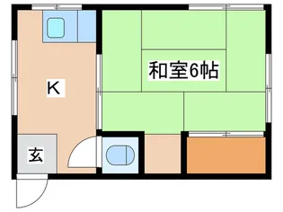 柴田荘【2階】の間取り