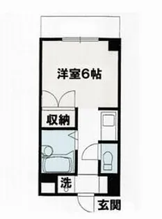 メゾンドール【2階】の間取り