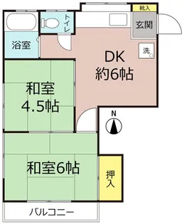 神奈川県横浜市保土ヶ谷区東川島町【アパート】の間取り