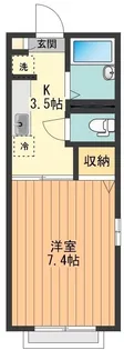 メルベーユ【2階】の間取り