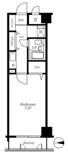 Flat Bamboo【3階】の間取り