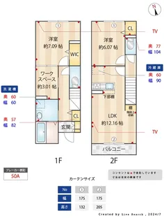 グラナーデ高井戸東の間取り