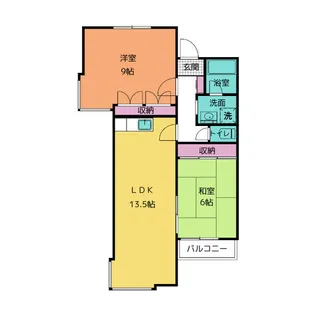 ハイグレースM【1階】の間取り