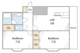 ビクトリーコートIII【3階】の間取り