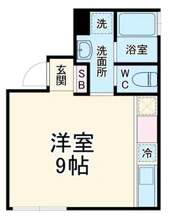 リシェス橋本C【2階】の間取り