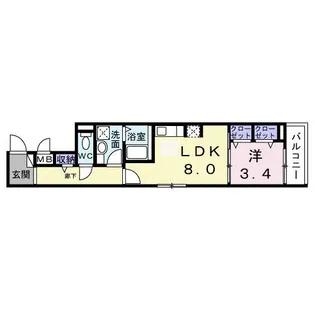 グランモート【2階】の間取り