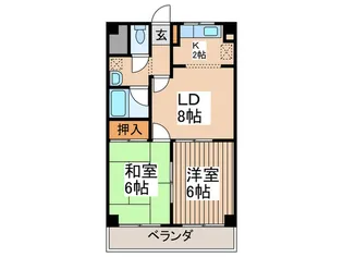 第5みなもとビル【3階】の間取り