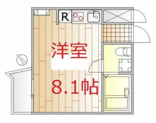 東京都港区三田3【マンション】の間取り