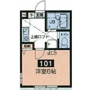 アザレ町田【1階】の間取り