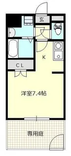 新都心HB【1階】の間取り
