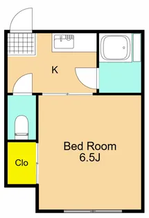 丹野ハイツ【2階】の間取り