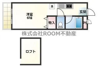 1Kの間取り画像