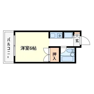 神奈川県横浜市金沢区六浦4【マンション】の間取り