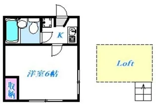 コーポマリーナ座間【2階】の間取り