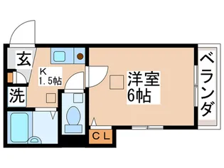 チェリ-コ-ト【1階】の間取り