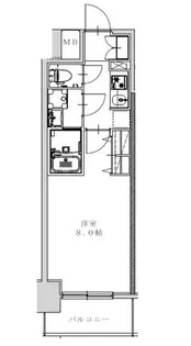 愛知県名古屋市熱田区新尾頭2【マンション】の間取り