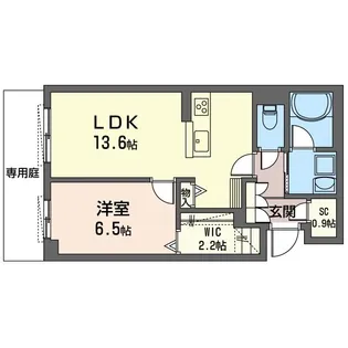 埼玉県さいたま市緑区大字大門【マンション】の間取り