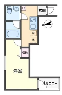 メゾンミルフィーユ【2階】の間取り