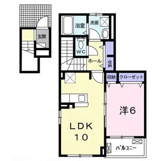 ラフィーネ【2階】の間取り
