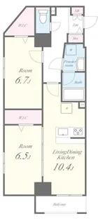 JPT RESIDENCE【3階】の間取り