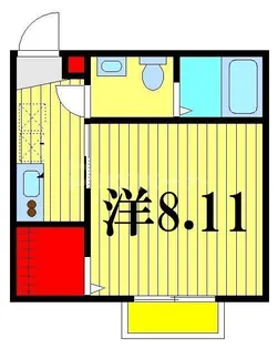 CAREL新鎌ヶ谷【1階】の間取り