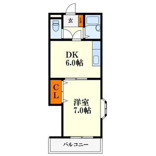 大阪府大阪市東淀川区瑞光2【マンション】の間取り