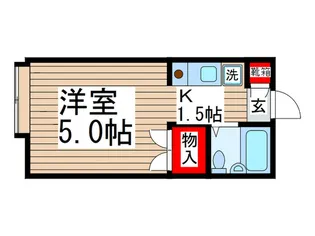 イーストサイドテラス【1階】の間取り