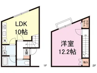 パークヒル【1階】の間取り