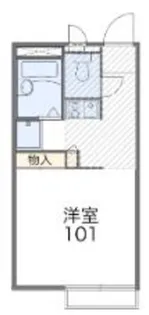 フリージア【1階】の間取り