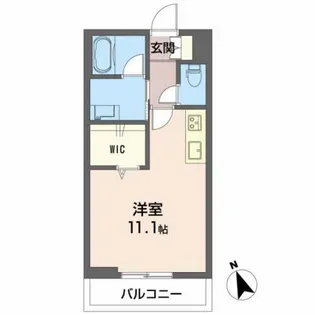 リオリエント芝田【2階】の間取り