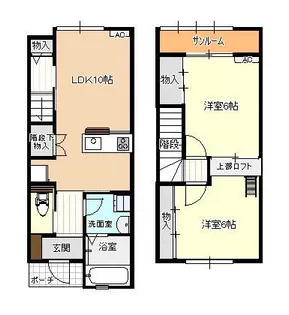 ファイン本郷C棟の間取り