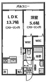 ビバグランデ桃林【3階】の間取り