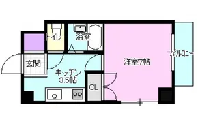 ロードワイドビル【3階】の間取り