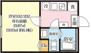 桜HILL,s【1階】の間取り