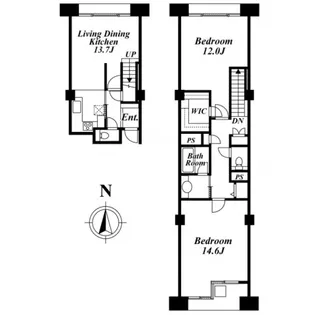 品川プリンス・レジデンスの間取り
