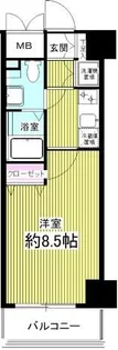 千葉県習志野市大久保1【マンション】の間取り